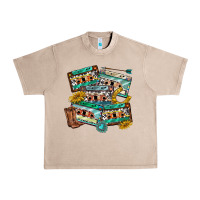 French Oak 90s country casette tapes Urban Heavy Tee - texasbilliewilder