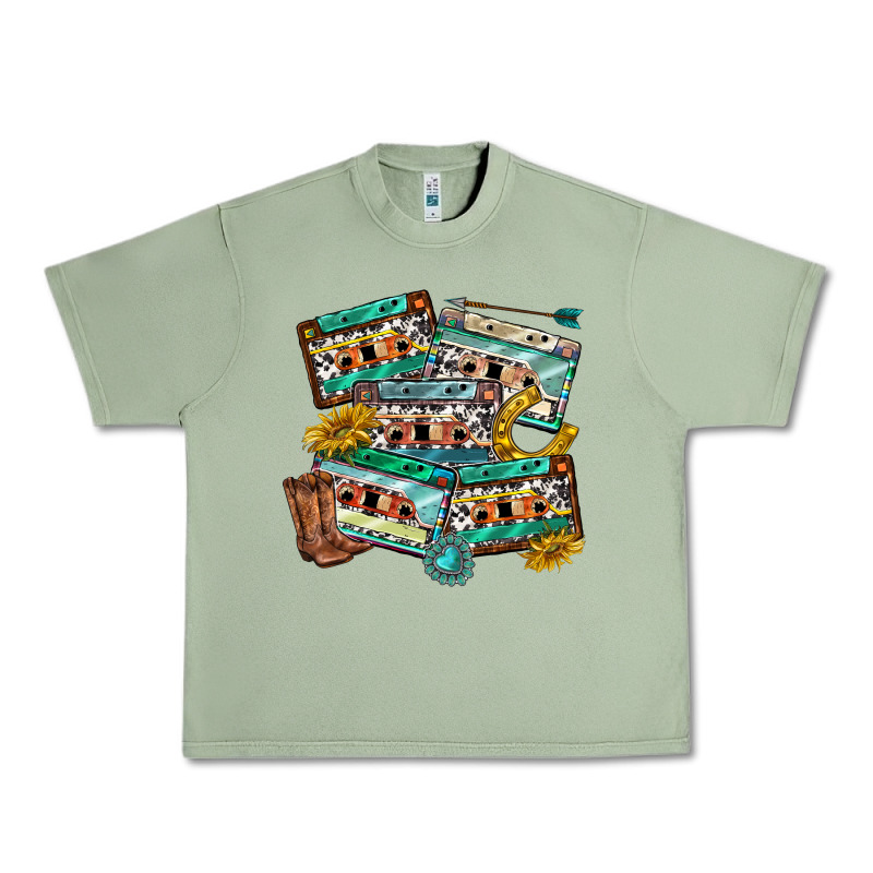 90s Country Casette Tapes Urban Heavy Tee by texasbilliewilder | Teevron