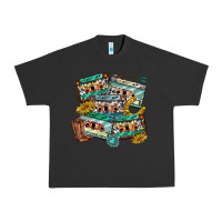 Pigment Black 90s country casette tapes Urban Heavy Tee - texasbilliewilder