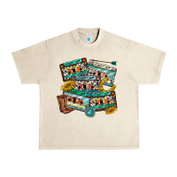Sandshell 90s country casette tapes Urban Heavy Tee - texasbilliewilder