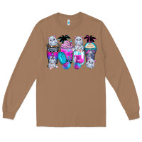 Toasted Coconut hippopotamus coffee cups Long Sleeve Tee - Zillion Design Studio