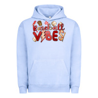 Pigment Grape Ice baseball vibes Urban Hoodie - MaliasSmallBusiness