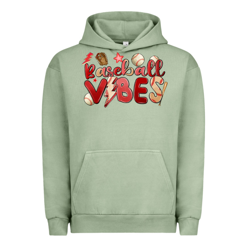 Baseball Vibes Urban Hoodie by MaliasSmallBusiness | Teevron