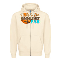 Sandshell little sister biggest fan Zipper Hoodie - HRA Design Shop