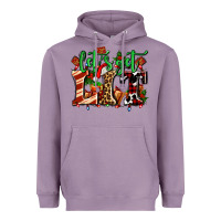 Lavender lets get lit with Christmas Heavyweight Hoodie - AdoDesignShop