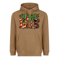 Toasted Coconut lets get lit with Christmas Heavyweight Hoodie - AdoDesignShop