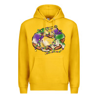 Lemon mardi gras king cake Premium Hoodie - MaliasSmallBusiness
