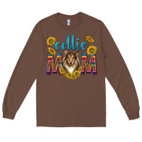 Chestnut western collie mom Long Sleeve Tee - texasbilliewilder