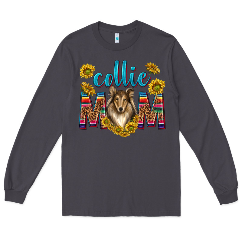 Western Collie Mom Long Sleeve Tee by texasbilliewilder | Teevron
