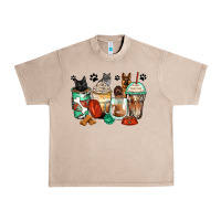 French Oak german shepherd black and grey cat coffee cups Urban Heavy Tee - Zillion Design Studio