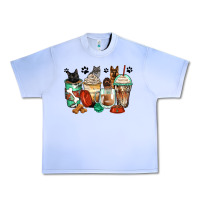 Grape Ice german shepherd black and grey cat coffee cups Urban Heavy Tee - Zillion Design Studio