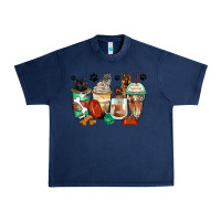 Navy german shepherd black and grey cat coffee cups Urban Heavy Tee - Zillion Design Studio