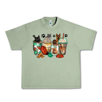Oil Green german shepherd black and grey cat coffee cups Urban Heavy Tee - Zillion Design Studio