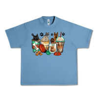 Pebble Blue german shepherd black and grey cat coffee cups Urban Heavy Tee - Zillion Design Studio
