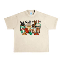 Sandshell german shepherd black and grey cat coffee cups Urban Heavy Tee - Zillion Design Studio