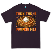 Plum Thick Thighs Pumpkin Pies Premium Tee - Artiststas