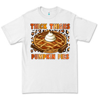 White Thick Thighs Pumpkin Pies Premium Tee - Artiststas