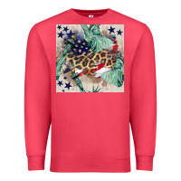 Cardinal statue of liberty leopard Premium Sweatshirt - BundleAndBundleShop