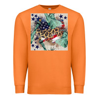 Carrot statue of liberty leopard Premium Sweatshirt - BundleAndBundleShop