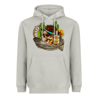 Moon Dust cowboy cactus  sunflowers whiskey Heavyweight Hoodie - AdoDesignShop
