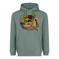 Sage cowboy cactus  sunflowers whiskey Heavyweight Hoodie - AdoDesignShop