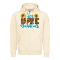 Sandshell live love basketball Zipper Hoodie - HRA Design Shop