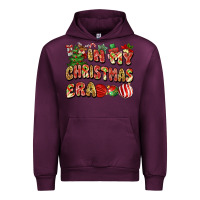 Mauve Wine in my christmas era Urban Hoodie - MaliasSmallBusiness