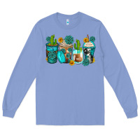 Colony Blue gemstone coffee cups Long Sleeve Tee - Zillion Design Studio