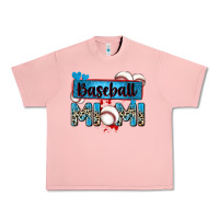 Salmon baseball mimi with leopard Urban Heavy Tee - Zillion Design Studio