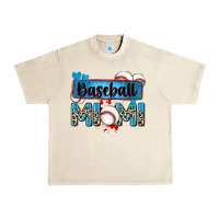 Sandshell baseball mimi with leopard Urban Heavy Tee - Zillion Design Studio