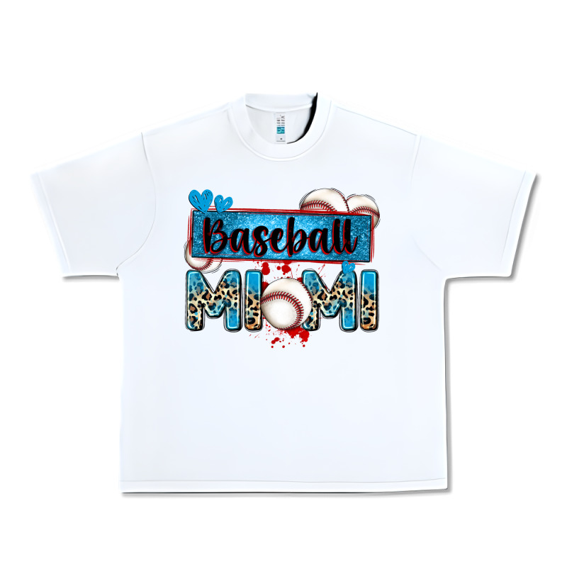 Baseball Mimi With Leopard Urban Heavy Tee by Zillion Design Studio | Teevron