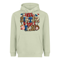 Matcha little sister biggest fan baseball Heavyweight Hoodie - Jasminsmagicworld