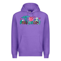 Purple pharmacist Premium Hoodie - MaliasSmallBusiness