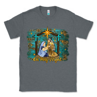 Charcoal Heather oh holy night western Classic Tee - RanaPortraitStore
