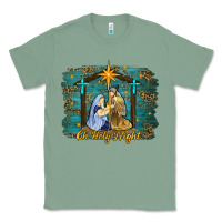 Sage oh holy night western Classic Tee - RanaPortraitStore