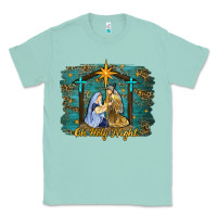 Seafoam oh holy night western Classic Tee - RanaPortraitStore