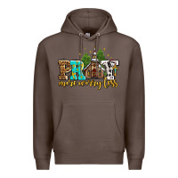 Coffee pray more worry less with church Premium Hoodie - AdoDesignShop