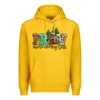 Lemon pray more worry less with church Premium Hoodie - AdoDesignShop
