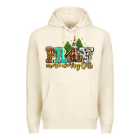 Tofu pray more worry less with church Premium Hoodie - AdoDesignShop