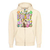 Sandshell Do the bunny hop Easter Day Zipper Hoodie - Neo Western