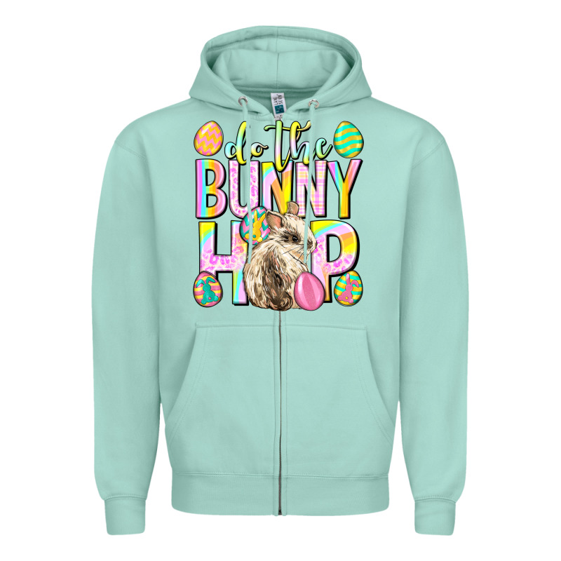 Do The Bunny Hop Easter Day Zipper Hoodie by Neo Western | Teevron