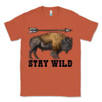 Copper stay wild bison Classic Tee - RanaPortraitStore