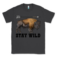 Smoke stay wild bison Classic Tee - RanaPortraitStore