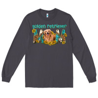 Smoke western golden retriever mom Long Sleeve Tee - texasbilliewilder