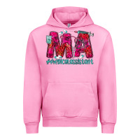 Fuchsia Pink medical assistant Urban Hoodie - MaliasSmallBusiness