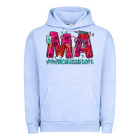 Pigment Grape Ice medical assistant Urban Hoodie - MaliasSmallBusiness