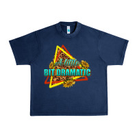 Navy a little bit dramatic Urban Heavy Tee - texasbilliewilder