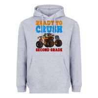 Heather Grey ready to crush second grade Heavyweight Hoodie - Artiststas