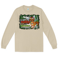 Mushroom merry and bright  dachshund with farm Long Sleeve Tee - RanaPortraitStore