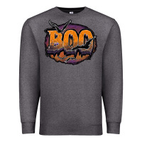 Charcoal Heather boo Premium Sweatshirt - JahusDesignShop
